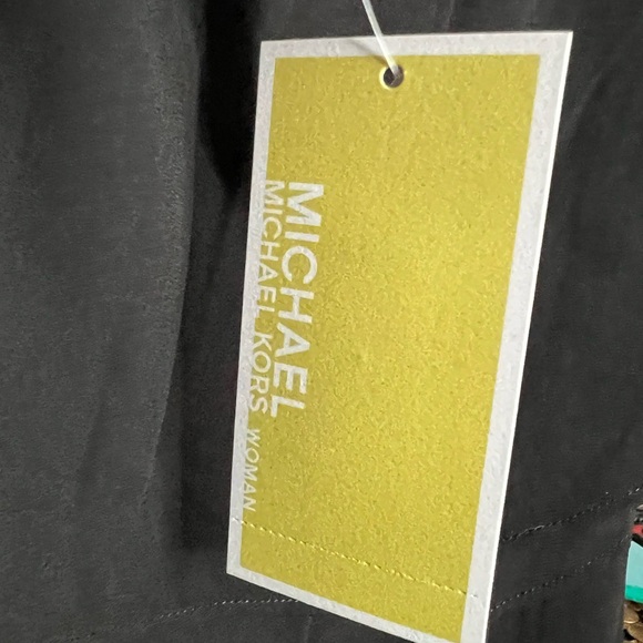 Michael Kors Black Ruffled Off-Shoulder Blouse - Picture 9 of 11